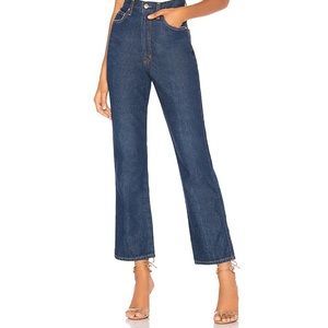 Agolde Pinch Waist High Rise Kick in Radio - 28